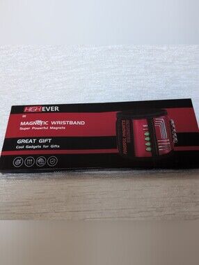 Magnetic Wristband - Red Magnetic Tool Holder New